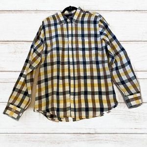 VINCE linen button down shirt